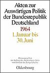 [Translate to English:] Akten zur Auswärtigen Politik der Bundesrepublik Deutschland 1964