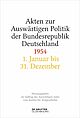 Akten zur Auswärtigen Politik der Bundesrepublik Deutschland 1954